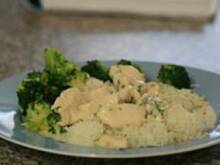 Fot. Lady Monet, Kurczak w kremowym sosie estragonowym