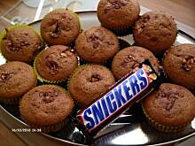 Fot. Mloda, Snickersowe muffinki