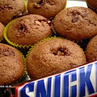 Snickersowe muffinki