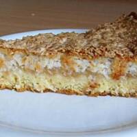 Ciasto z jabłkami i kokosem