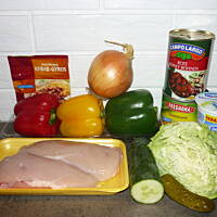 Tortilla z kurczkiem na pikantno!