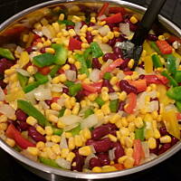 Tortilla z kurczkiem na pikantno!