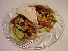 Fot. pralina, Tortilla z kurczkiem na pikantno!