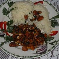 Kurki z imbirem i czosnkiem