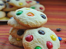 Fot. ilka76, Ciasteczka z m&m's