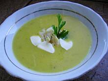 Fot. niebieska-różyczka, Zupa krem ogórkowa