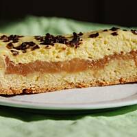 Torcik jabłkowy z ajerkoniakiem