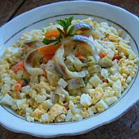 Krajanka śledziowa z jajkiem