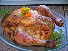 Fot. niebieska-różyczka, Kurczak z nadzieniem z kaszy jeczmiennej