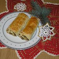 Kapuśniaczki z dodatkiem grzybów