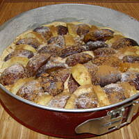 Ciasto z sezonowymi owocami przepisu Beatarii