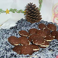 Orzeszki z kakaowego ciasta