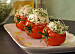 By pchelka79, Pomidory nadziewane kulkami serowo-makrelowymi z kiełkami