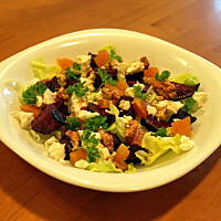 Sałatka z pieczonych buraków