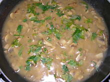Fot. olusia23, Sos pieczarkowy z  natką pietruszki