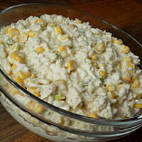 Kalafior na surowo - sałatka kalafiorowa