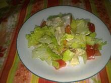 Fot. olusqa, Sałatka + sos (dla celiaków) bezglutenowa BIO