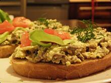 Fot. msewka, Pasta jajeczno-pieczarkowa.