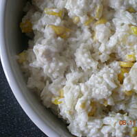 Salatka z kurczaka z ryzem