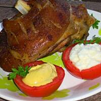 Golonka piwno miodowa zapiekana