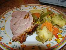 Fot. bernika, Karkówka w musztardzie francuskiej