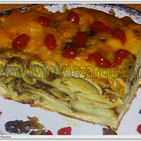 Zapiekanka grzybowa wg Różyczki
