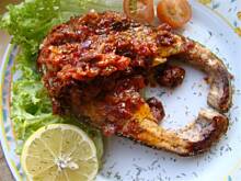 Fot. bernika, Łosoś w sosie z suszonych pomidorów