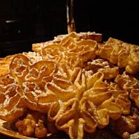 Świąteczne rozetki