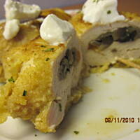 Roladki z indyka z niespodzianką z sosem tzatziki-Protal