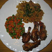 Ryż z kurczakiem - danie jednogarnkowe