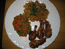 Fot. iwkarka, Ryż z kurczakiem - danie jednogarnkowe