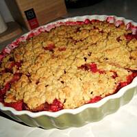 Kruszonka ze sliwkami i marcepanem