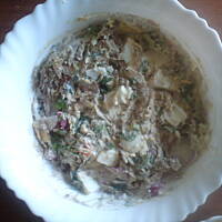 Pasta do kanapek z pstrąga wędzonego