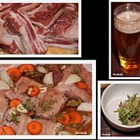 Żeberka w staropolskiej piwnej marynacie