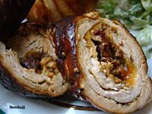 Fot. bernika, Rolada z indyka ze śródziemnomorskim nadzieniem