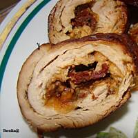 Rolada z indyka ze śródziemnomorskim nadzieniem