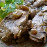 Polędwiczki z pieczarkami i tymiankiem