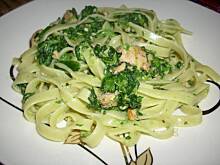 Fot. agia81, Makaron ze szpinakiem i łososiem