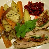 Rolada z poledwicy wieprzowej