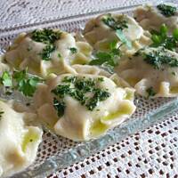 Postne pierożki z gąskami