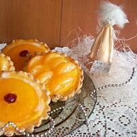 Tartaletki z budyniem i owocami