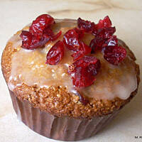 Muffinki z żurawiną