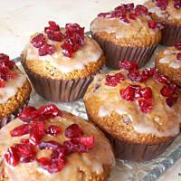 Muffinki z żurawiną