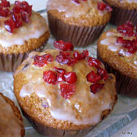 Muffinki z żurawiną