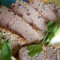 Pasztet drobiowy z żurawiną