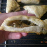 Francuskie pierogi z grzybami