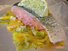 Fot. kasia1977, Losos zapiekany z warzywami