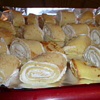 Mini-roladki naleśnikowe