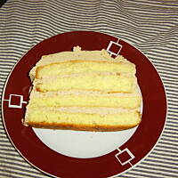 Ciasto z kremem krówkowym