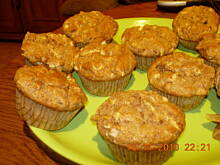 Fot. Satina, Muffiny szarlotkowe